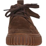 Clarks - Torhill Lace - Leren Enkellaarsjes - Bruin - Plat - Veters - Casual