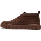 Clarks - Torhill Lace - Leren Enkellaarsjes - Bruin - Plat - Veters - Casual