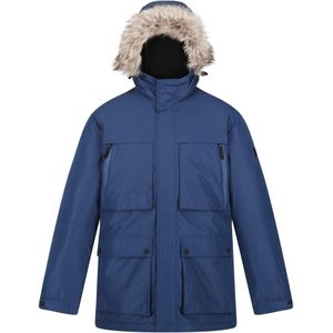 Regatta - Volter - Waterdichte Geïsoleerde Parka - Zwart - 100% Polyester