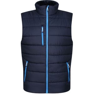Regatta - Gewatteerde Bodywarmer - Blauw - 100% Polyester - Hoog-Neck