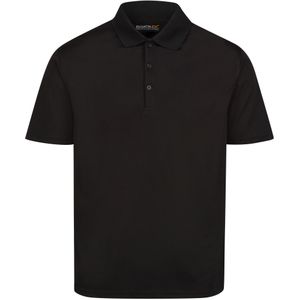 Regatta - Pro Poloshirt - Blauw - 100% Polyester - Korte Mouwen - Anti-bacterieel