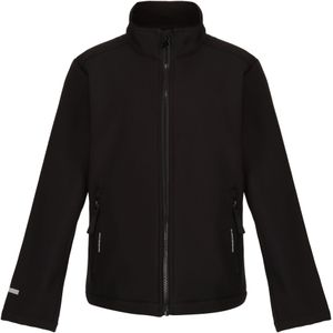 Regatta Kinder/Kids Ablaze 2 Layer Soft Shell Jas (Zwart)
