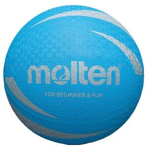 Molten Soft Touch Volleybal (4) (Blauw/zilver)