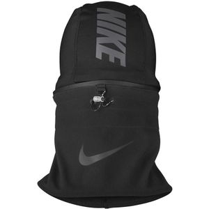 Nike Heren Capuchon met Convertibele Hoed (L-XL) (Zwart/Grijs)