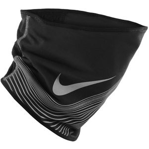 Nike 360 Therma-Fit Nekwarmer (L-XL) (Zwart/Zilver)