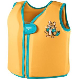 Speedo Kinderen/Kinderen Sea Squad Tiger Zwemvest (2-4 Years) (Oranje/Aqua)