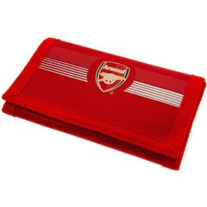 Arsenal FC Ultra Crest Nylon Portemonnee (One Size) (Rood/Wit)