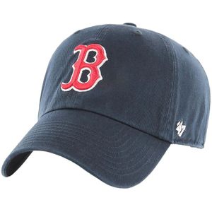 Boston Red Sox Clean Up 47 Baseballpet (One Size) (Marine / Rood)