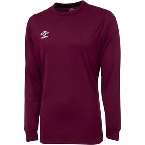 Umbro Jongensclub Jersey met lange mouwen (Nieuw Claret)