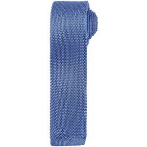 Premier Unisex gebreide stropdas voor volwassenen (Middenblauw)