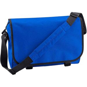 Bagbase Contrast Detail Messenger Bag  (Helder Koningsblauw)