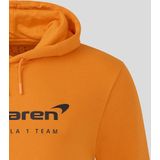McLaren - Logo Hoody - Oranje - Katoen