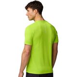 Castore engineered knit ss t-shirt in de kleur geel.