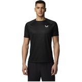 Castore - Short Sleeve T-Shirt - Zwart - Aertek-technologie