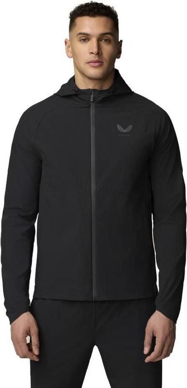 Castore - Windbreaker Jack - Zwart Donkergrijs