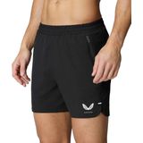 Castore - CME20965 - Korte Broeken - Zwart - Synthetisch - Atletische Snit