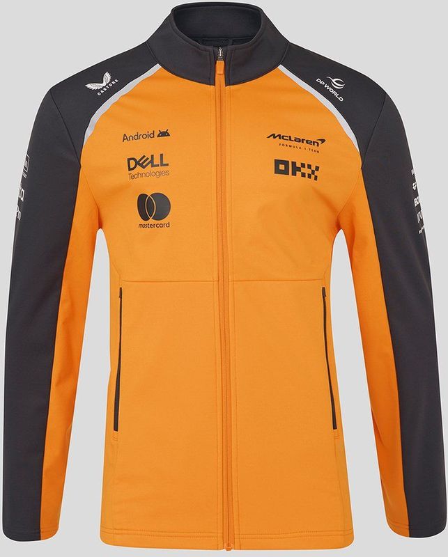 McLaren - Teamline Softshell Jas - Papaya - Formule 1 - 2025