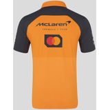 McLaren - Polo Shirt - Zwart - Katoen - Klassieke Pasvorm