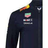 Red Bull Racing - Team Bomber Jacket 2025 - Unisex - Zwart - 70% Katoen, 26% Polyester, 4% Elastaan