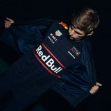 Red Bull Racing - Team Bomber Jacket 2025 - Unisex - Zwart - 70% Katoen, 26% Polyester, 4% Elastaan