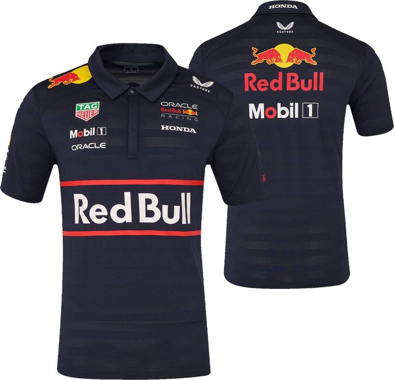 Red Bull Racing Poloshirt - Korte Mouwen - Night Sky