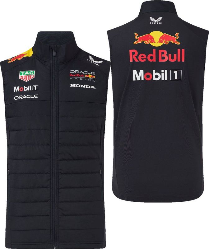 Oracle Red Bull Racing Unisex Teamline Hybrid Gilet - Night Sky