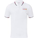 Red Bull Racing - Polo - Wit - 48% Katoen, 44% Polyester, 8% Elastaan