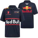 Castore - Red Bull Racing 2025-2026 Polo - Rood - Katoen