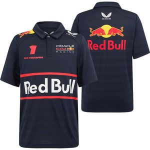 Castore - Red Bull Racing 2025-2026 Polo - Rood - Katoen