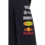 Red Bull Racing - Team Full Zip Hoodie - Kids - Blauw - 2025