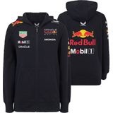 Red Bull Racing - Team Full Zip Hoodie - Kids - Blauw - 2025