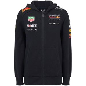 Castore - Team Full Zip Hoodie - Rood - 60% Katoen / 40% Polyester