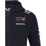 Max Verstappen - Team Full Zip Hoodie 2025 - Unisex - Zwart - 60% Katoen / 40% Polyester