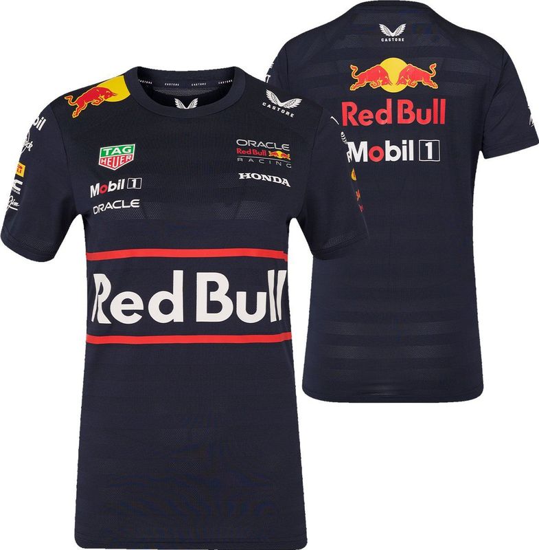 Red Bull Racing - Team T-Shirt - Dames - 2025 - Polyester