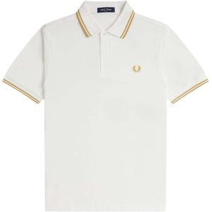 Fred Perry - M3600 - Poloshirt - Wit - Katoen - Slim-fit