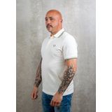 Fred Perry - M12 - T-shirt - Crème - Katoen - Aansluitend Ontwerp