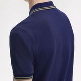 Fred Perry - M3600 Polo - T-shirt - Blauw - 100% Katoen