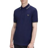 Fred Perry - M3600 Polo - T-shirt - Blauw - 100% Katoen