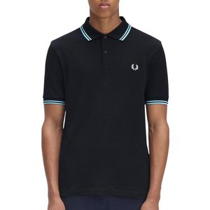 Fred Perry - Poloshirt - Donkerblauw - Katoen