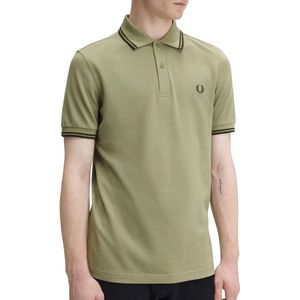 Fred Perry - Poloshirt - Groen - Katoen