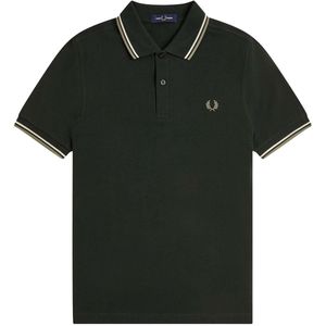 Fred Perry - M3600 - Poloshirt - Wit - Katoen - Slim-fit
