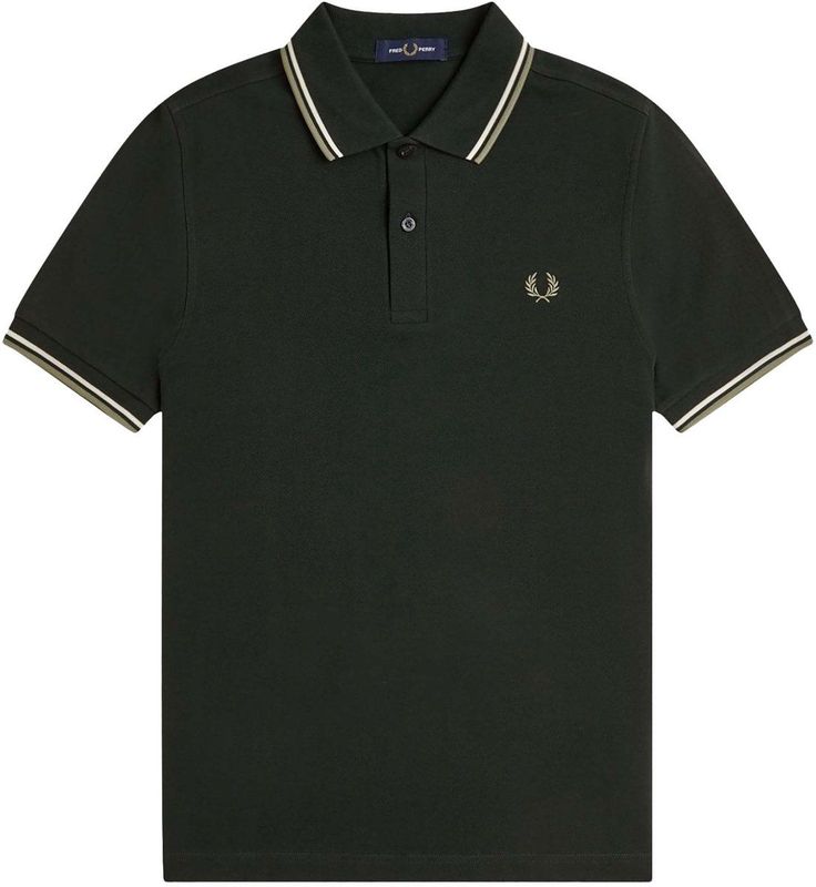 Fred Perry - M3600 - Poloshirt - Wit - Katoen - Slim-fit