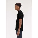 Fred Perry - M3600 - Poloshirt - Zwart - Slim-fit - Katoen