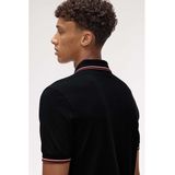 Fred Perry - M3600 - Poloshirt - Zwart - Slim-fit - Katoen