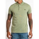 Fred Perry - Polo M6000 - Poloshirt - Groen - Katoen - Slim-fit