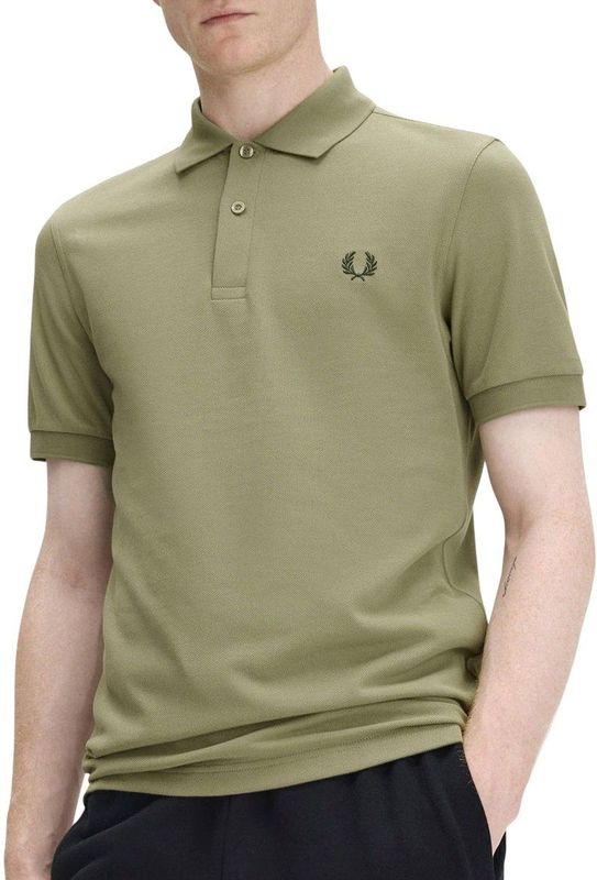 Fred Perry - Polo M6000 - Poloshirt - Groen - Katoen - Slim-fit