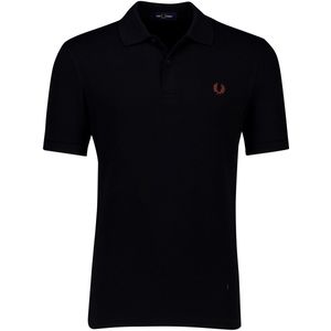 Fred Perry - Poloshirt - Zwart - Katoen