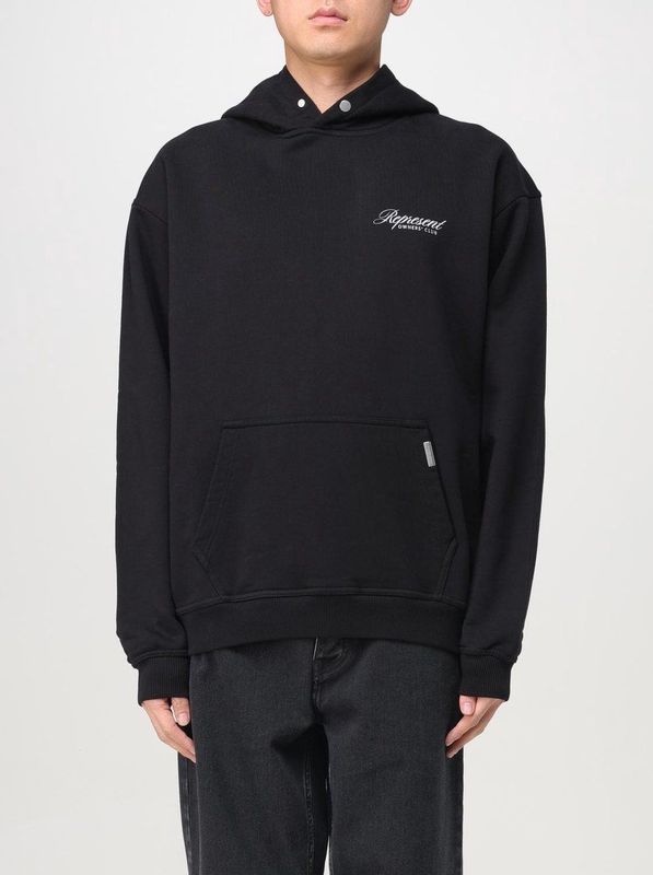 Represent - Owners Club Script Hoodie - Zwart - Heren - Katoen