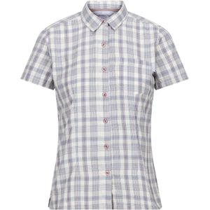 Regatta - Geruite Overhemd - Blauw - 90% Polyester, 10% Viscose