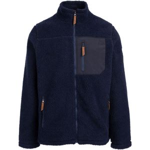 Trespass - Gebreid Jack - Sherpa Fleece - Zwart - 100% Polyester